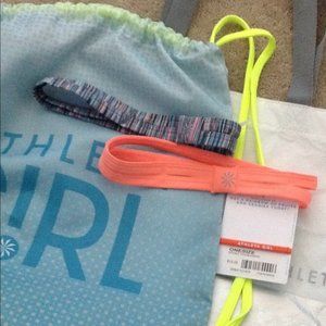 Custom Listing- 2 Athleta Girl Headbands + 1 hair tie
